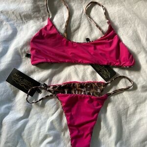 BNWT NAIA LOVE BIKINI Reversible